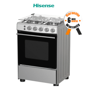 Cuisinière HFG60121X -en INOX - 60X60 -06 mois de garantie