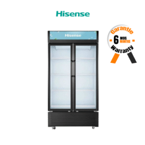 FRIGO VITRE FL-81 WC (DOUBLE DOOR VITRE AVEC MANCHES) 06 mois de Garantie