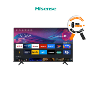 LED TV 55" A 4K SMART VIDAA -Garantie de 6 mois