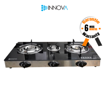 Plaque à Gaz IN533 -03 foyers automatiques -Garantie de 6 mois