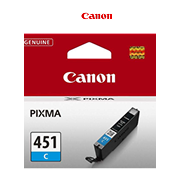 Cartouche Encre Canon 451 cyan Original (6523B001AA)