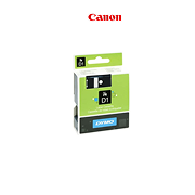 Cassette Ruban Dymo D1 Flexible noir sur Label Manager 210 D